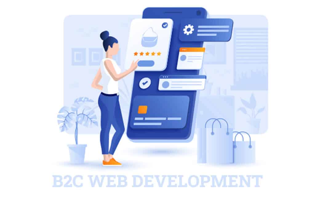 B2c web development